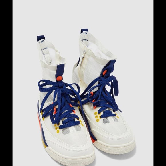 Women's Air Jordan 3 RTR EXP Lite 'Sail Blue Void' Sneaker - Picture 4 of 8